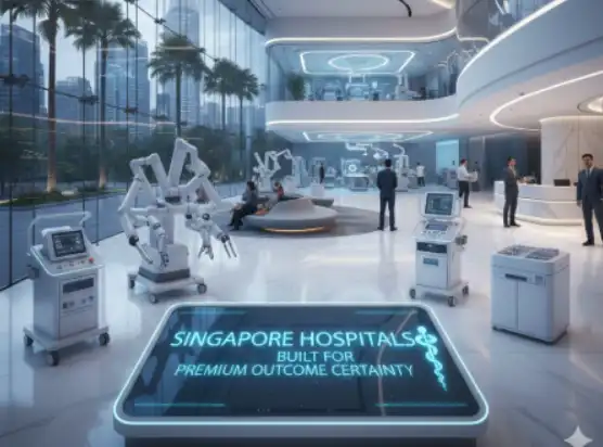 Singapore Hospitals Built for Premium