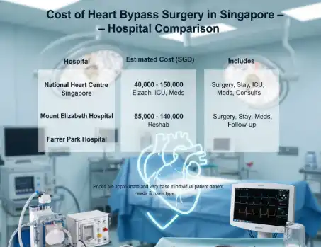 Cost of Heart Bypass Surgery in Singapore