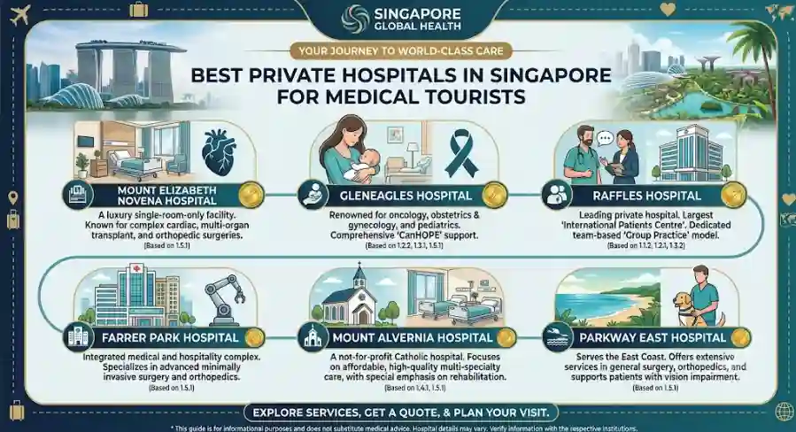 Best Private Hospitals in Singapore for Medical Tourists