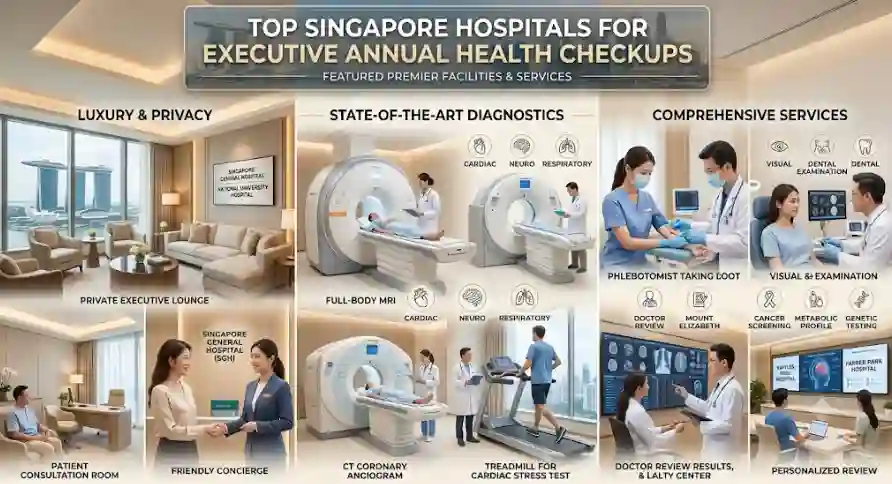 Best Singapore Hospitals for Executive Annual Health Checkups