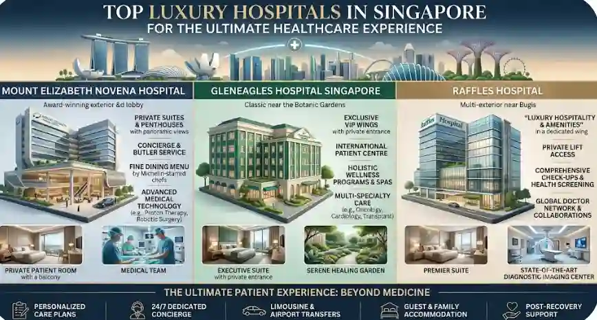 Top Luxury Hospitals in Singapore for the Ultimate Healthcare Experience