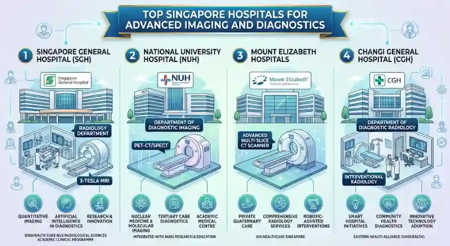 Top Singapore Hospitals for Advanced Imaging and Diagnostics