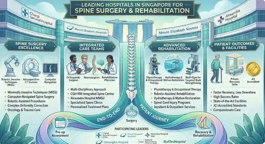 Best Hospitals in Singapore for Spine Surgery and Rehabilitation