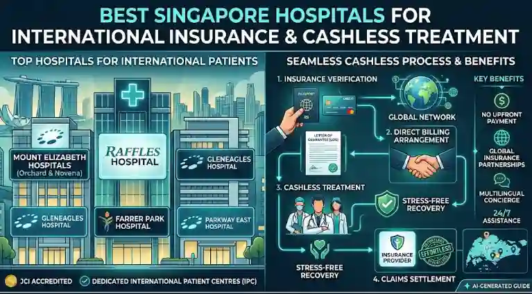 Best Singapore Hospitals for International Insurance & Cashless Treatment