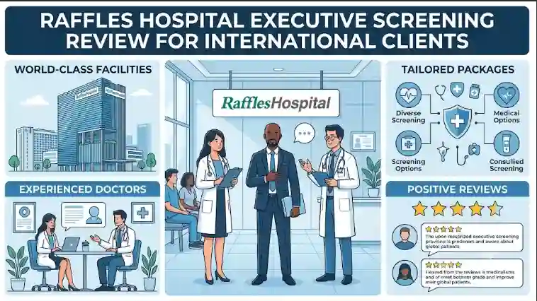 Raffles Hospital Executive Screening Review for International Clients