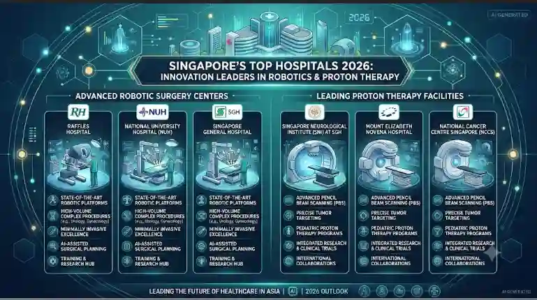 Best Hospitals in Singapore 2026: Top Robotics & Proton Therapy Centers