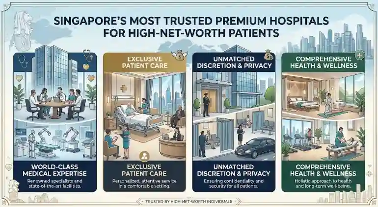 Singapore’s Most Trusted Premium Hospitals for High-Net-Worth Patients