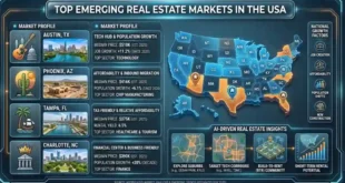 Top Emerging Real Estate Markets in the USA