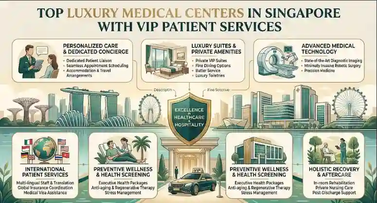 Top Luxury Medical Centers in Singapore with VIP Patient Services