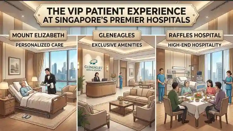 VIP Patient Experience at Mount Elizabeth, Gleneagles and Raffles Hospital