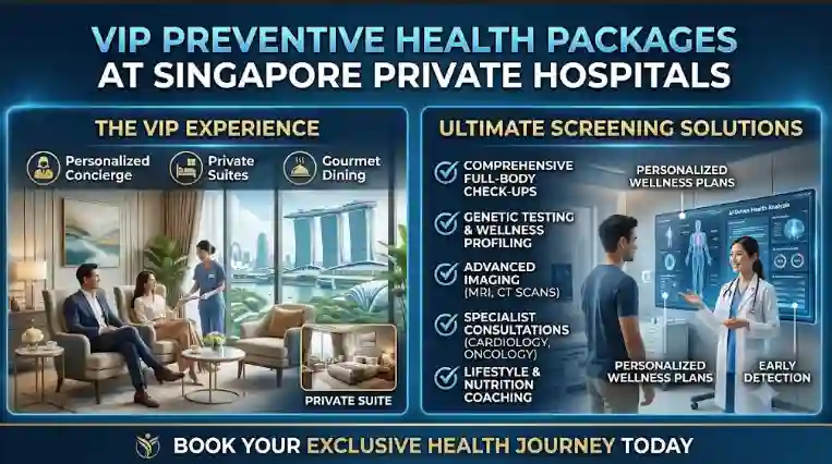 VIP Preventive Health Packages at Singapore Private Hospitals