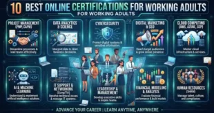 10 Best Online Certifications for Working Adults