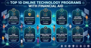 Top 10 Online Technology Programs With Financial Aid