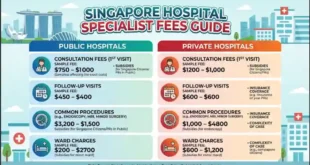 Singapore Hospital Specialist Fees Guide